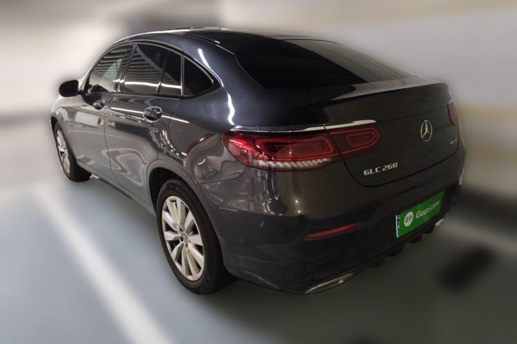 Used Mercedes-Benz GLC Coupe 2020 GLC 260 4MATIC Coupe SUV Rear Left 45 Deg