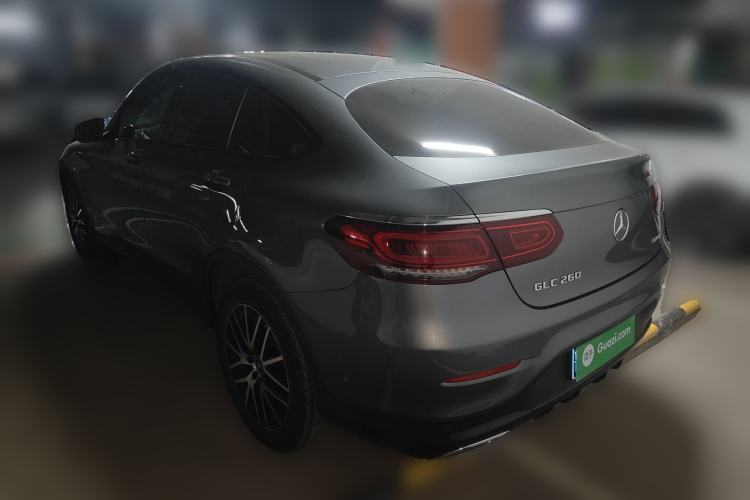 Used Mercedes-Benz GLC Coupe 2020 GLC 260 4MATIC Coupe SUV Rear Left 45 Deg