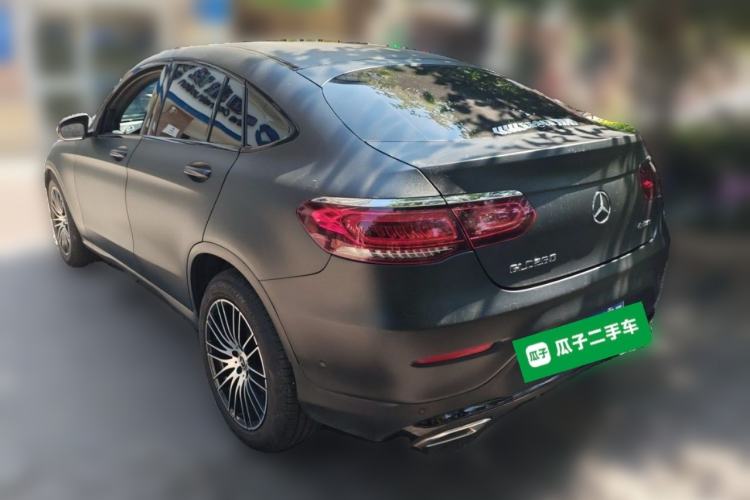 Used Mercedes-Benz GLC Coupe 2020 GLC 260 4MATIC Coupe SUV Rear Left 45 Deg