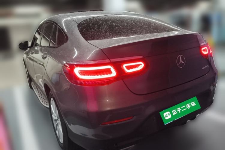 Used Mercedes-Benz GLC Coupe 2020 GLC 260 4MATIC Coupe SUV Rear Left 45 Deg