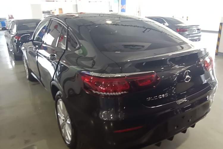 Used Mercedes-Benz GLC Coupe 2020 GLC 260 4MATIC Coupe SUV Rear Left 45 Deg