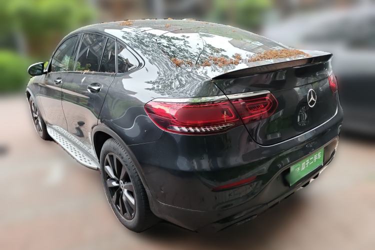 Used Mercedes-Benz GLC Coupe 2020 GLC 260 4MATIC Coupe SUV Rear Left 45 Deg
