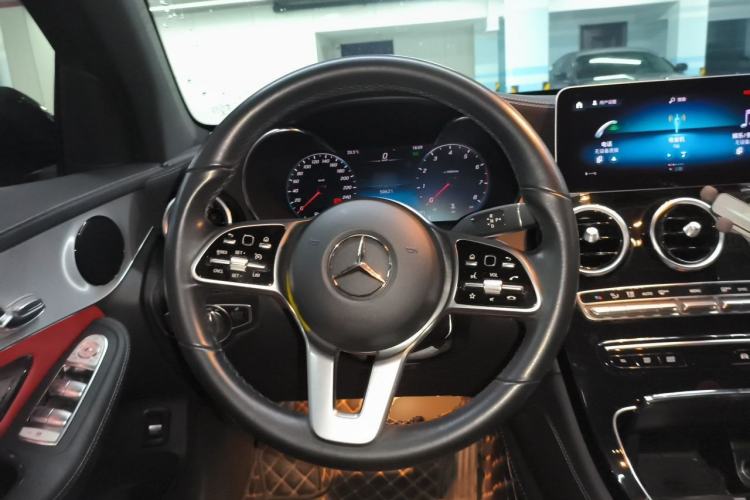Used Mercedes-Benz GLC Coupe 2020 GLC 260 4MATIC Coupe SUV Steering Wheel