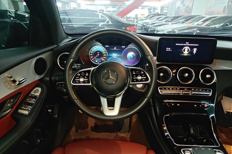 Used Mercedes-Benz GLC Coupe 2020 GLC 260 4MATIC Coupe SUV Steering Wheel