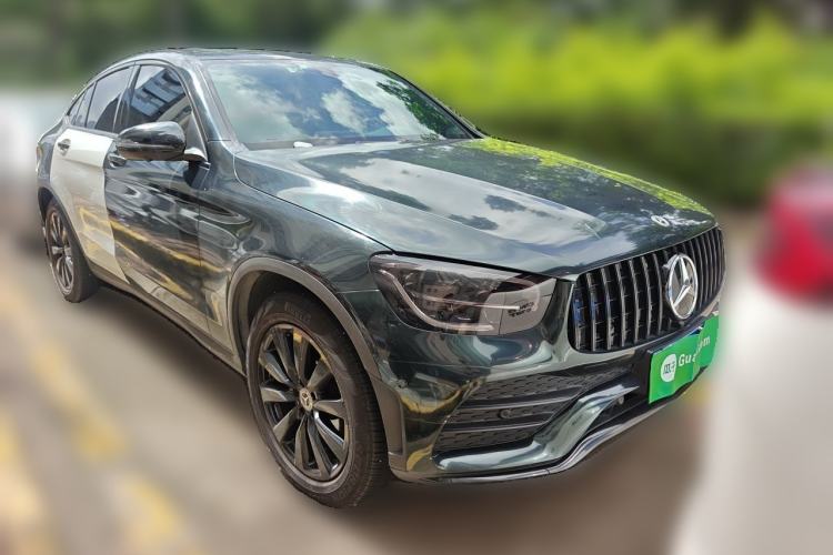 Used Mercedes-Benz GLC Coupe 2020 GLC 260 4MATIC Coupe SUV Front Right 45 Deg