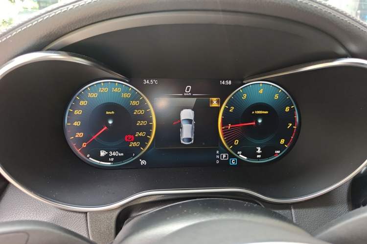 Used Mercedes-Benz GLC Coupe 2020 GLC 260 4MATIC Coupe SUV Instrument Cluster