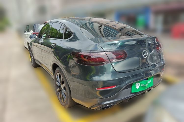 Used Mercedes-Benz GLC Coupe 2020 GLC 260 4MATIC Coupe SUV Rear Left 45 Deg