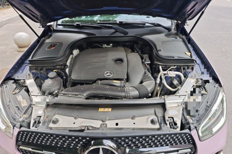 Used Mercedes-Benz GLC Coupe 2020 GLC 260 4MATIC Coupe SUV Engine Bay