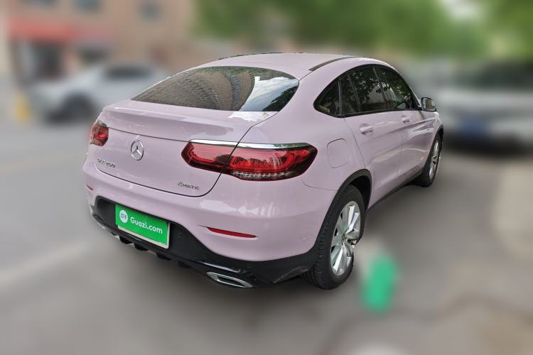 Used Mercedes-Benz GLC Coupe 2020 GLC 260 4MATIC Coupe SUV Rear Right 45 Deg