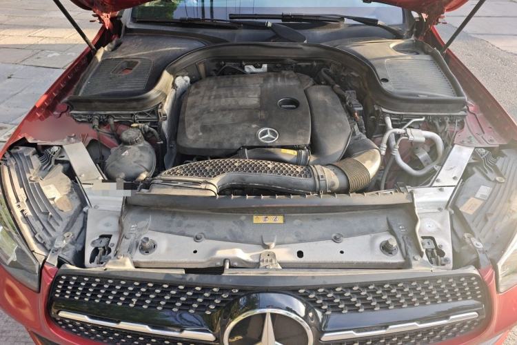 Used Mercedes-Benz GLC Coupe 2020 GLC 300 4MATIC Coupe SUV Engine Bay