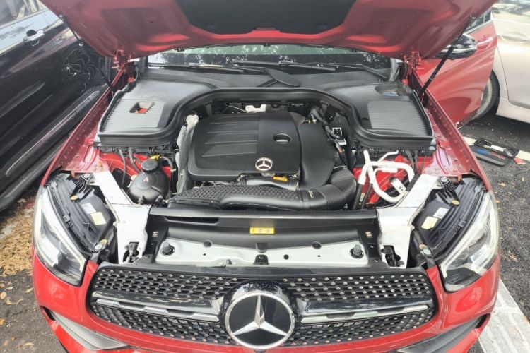 Used Mercedes-Benz GLC Coupe 2020 GLC 300 4MATIC AMG Line Coupe SUV Engine Bay