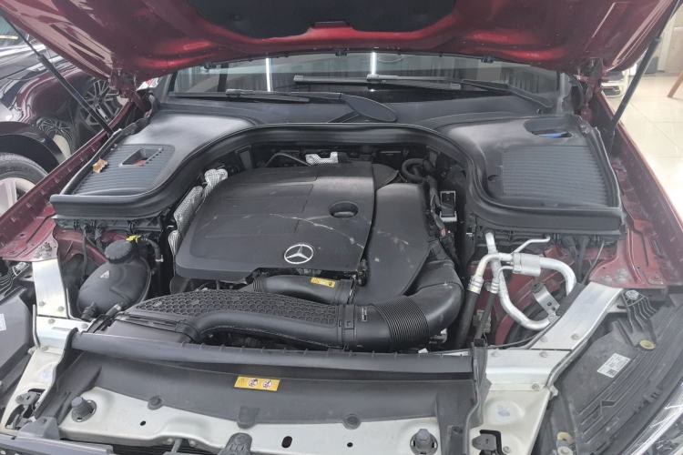 Used Mercedes-Benz GLC Coupe 2020 GLC 300 4MATIC Coupe SUV Engine Bay
