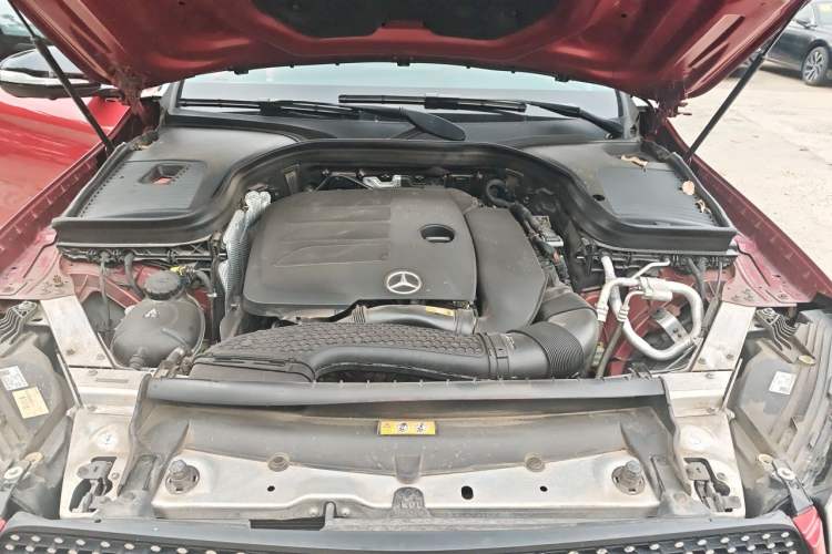 Used Mercedes-Benz GLC Coupe 2020 GLC 300 4MATIC Coupe SUV Engine Bay