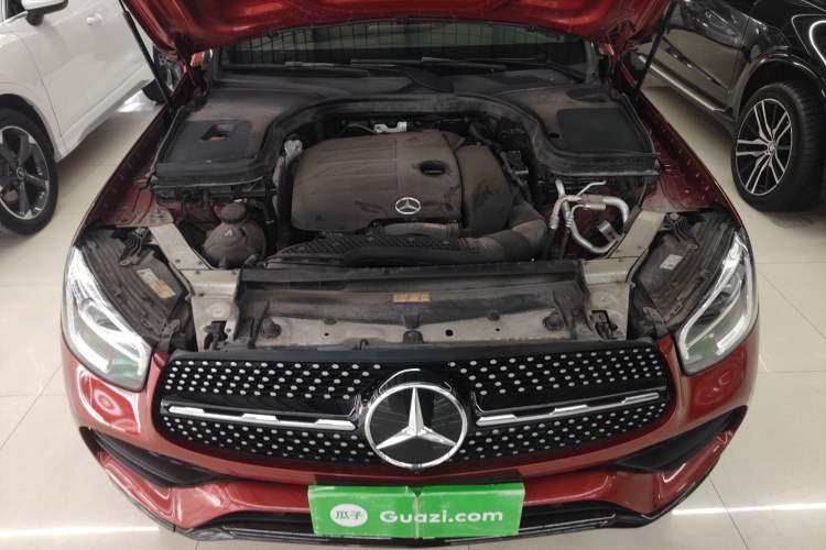 Used Mercedes-Benz GLC Coupe 2020 GLC 260 4MATIC Coupe SUV Engine Bay