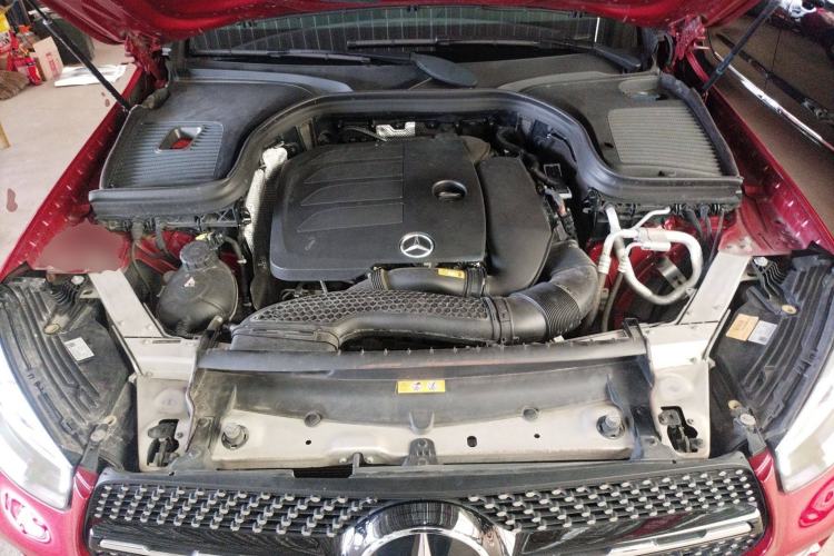 Used Mercedes-Benz GLC Coupe 2020 GLC 260 4MATIC Coupe SUV Engine Bay