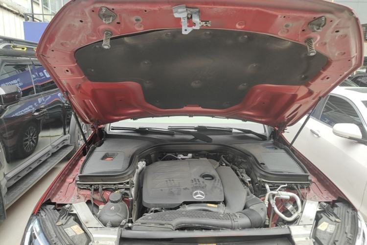Used Mercedes-Benz GLC Coupe 2020 GLC 300 4MATIC Coupe SUV Engine Bay