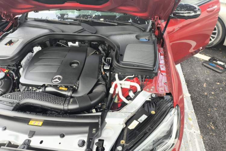Used Mercedes-Benz GLC Coupe 2020 GLC 300 4MATIC AMG Line Coupe SUV Engine Bay Left