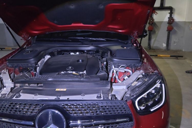 Used Mercedes-Benz GLC Coupe 2020 GLC 300 4MATIC Coupe SUV Engine Bay Left
