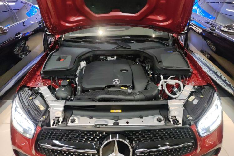 Used Mercedes-Benz GLC Coupe 2020 GLC 260 4MATIC Coupe SUV Engine Bay