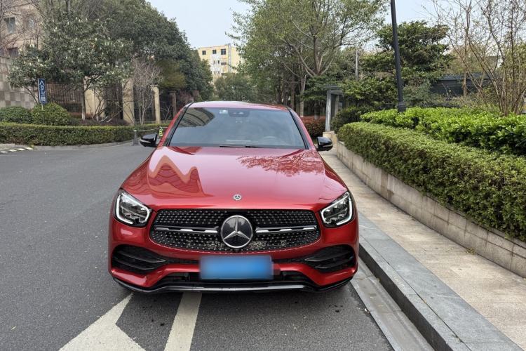 Used Mercedes-Benz GLC Coupe 2020 GLC 300 4MATIC Coupe SUV Exterior 1