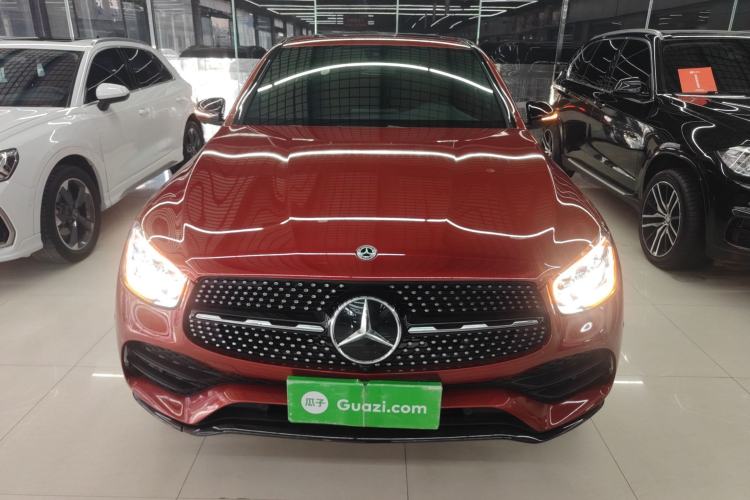 Used Mercedes-Benz GLC Coupe 2020 GLC 260 4MATIC Coupe SUV Exterior 1