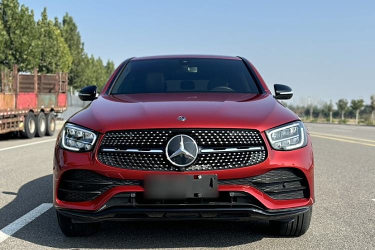 Used Mercedes-Benz GLC Coupe 2020 GLC 260 4MATIC Coupe SUV Exterior 1