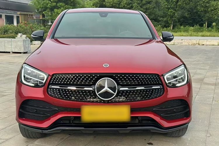Used Mercedes-Benz GLC Coupe 2020 GLC 260 4MATIC Coupe SUV Exterior 1