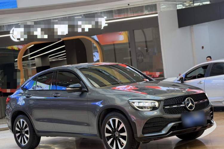 Used Mercedes-Benz GLC Coupe 2020 GLC 260 4MATIC Coupe SUV Exterior 3