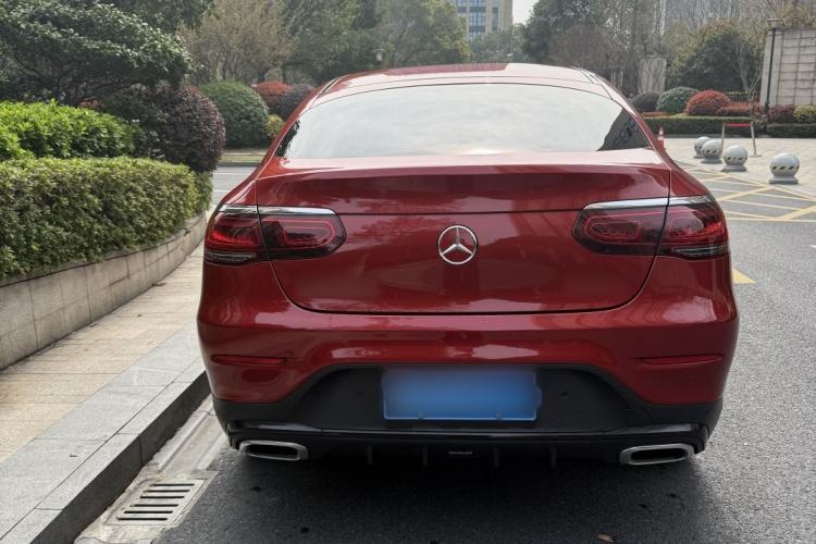 Used Mercedes-Benz GLC Coupe 2020 GLC 300 4MATIC Coupe SUV Exterior 3