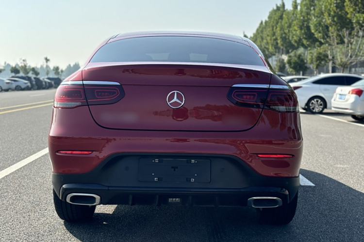 Used Mercedes-Benz GLC Coupe 2020 GLC 260 4MATIC Coupe SUV Exterior 3