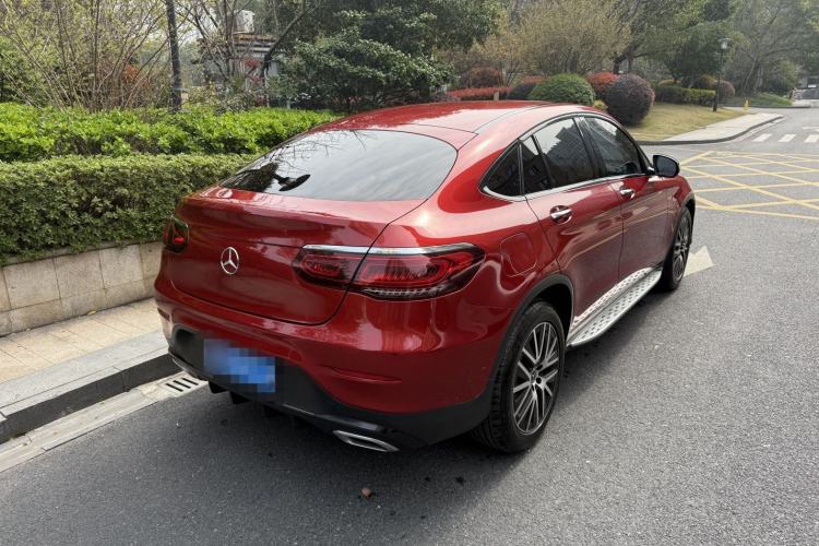 Used Mercedes-Benz GLC Coupe 2020 GLC 300 4MATIC Coupe SUV Exterior 4