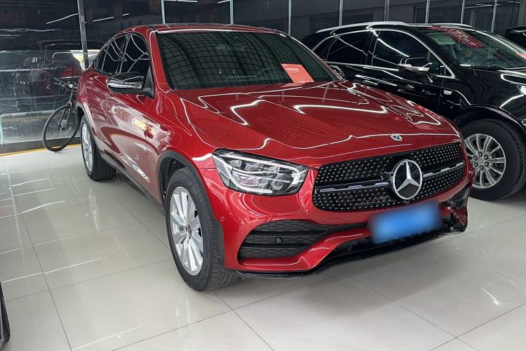 Used Mercedes-Benz GLC Coupe 2020 GLC 260 4MATIC Coupe SUV Exterior 4