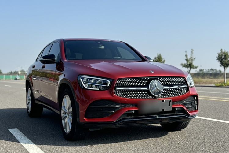 Used Mercedes-Benz GLC Coupe 2020 GLC 260 4MATIC Coupe SUV Exterior 6