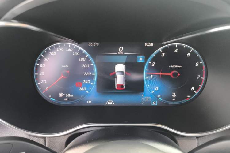 Used Mercedes-Benz GLC Coupe 2020 GLC 300 4MATIC AMG Line Coupe SUV Instrument Cluster