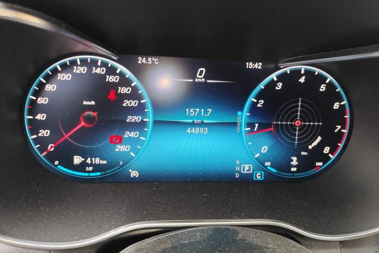 Used Mercedes-Benz GLC Coupe 2020 GLC 260 4MATIC Coupe SUV Instrument Cluster