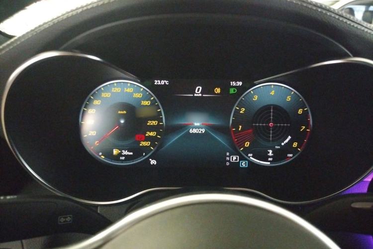 Used Mercedes-Benz GLC Coupe 2020 GLC 260 4MATIC Coupe SUV Instrument Cluster