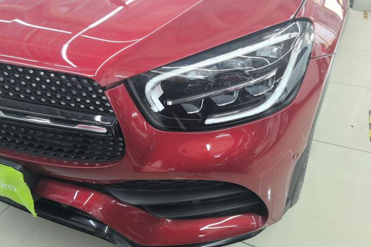 Used Mercedes-Benz GLC Coupe 2020 GLC 300 4MATIC Coupe SUV Left Front Headlight