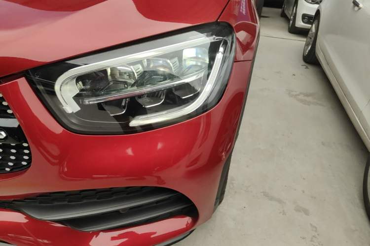 Used Mercedes-Benz GLC Coupe 2020 GLC 300 4MATIC Coupe SUV Left Front Headlight
