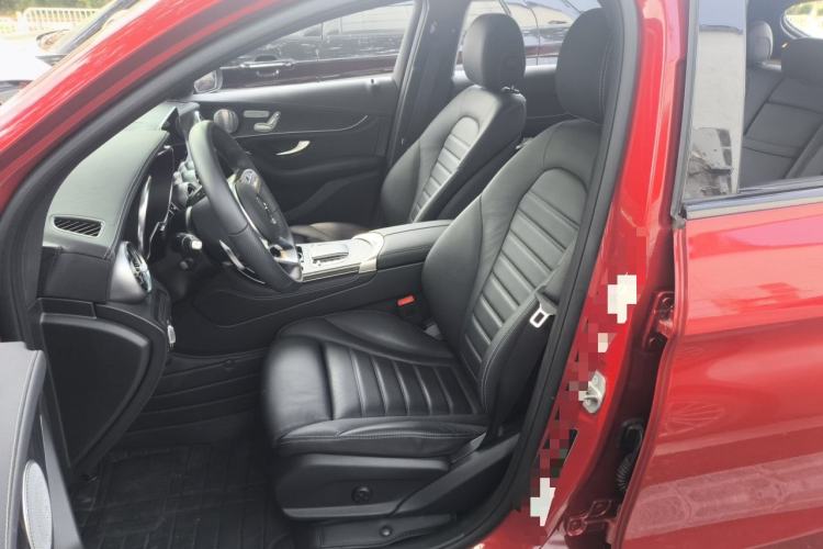 Used Mercedes-Benz GLC Coupe 2020 GLC 300 4MATIC AMG Line Coupe SUV Left Front Seat