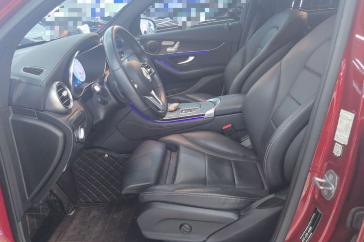 Used Mercedes-Benz GLC Coupe 2020 GLC 300 4MATIC Coupe SUV Left Front Seat