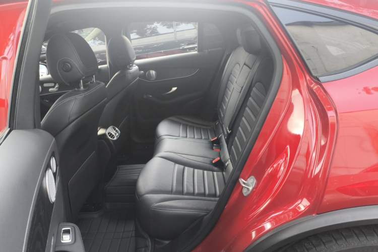 Used Mercedes-Benz GLC Coupe 2020 GLC 300 4MATIC AMG Line Coupe SUV Left Rear Seat