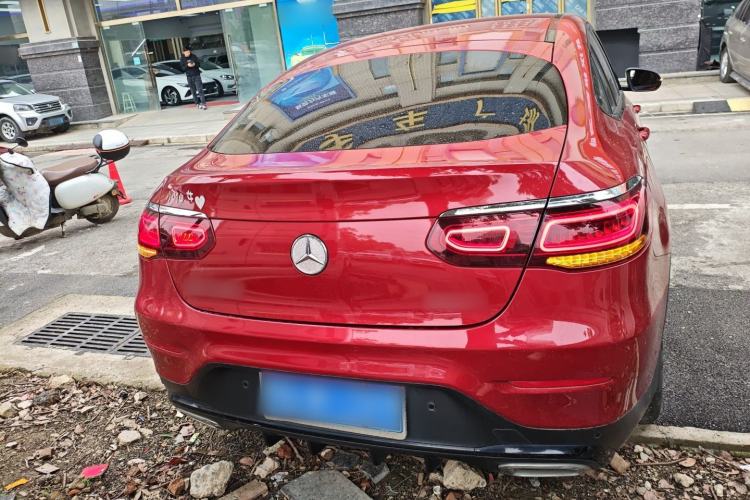 Used Mercedes-Benz GLC Coupe 2020 GLC 260 4MATIC Coupe SUV Rear