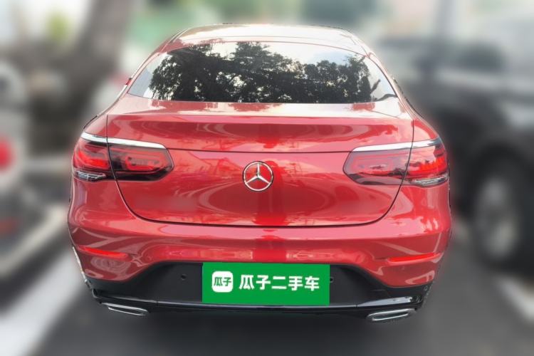 Used Mercedes-Benz GLC Coupe 2020 GLC 300 4MATIC AMG Line Coupe SUV Rear