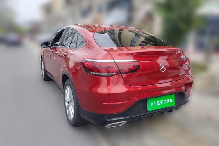 Used Mercedes-Benz GLC Coupe 2020 GLC 260 4MATIC Coupe SUV Rear Left 45 Deg