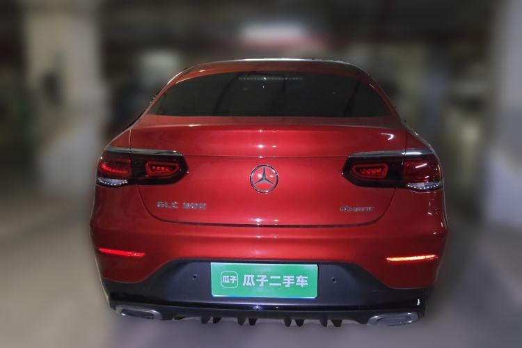 Used Mercedes-Benz GLC Coupe 2020 GLC 300 4MATIC Coupe SUV Rear