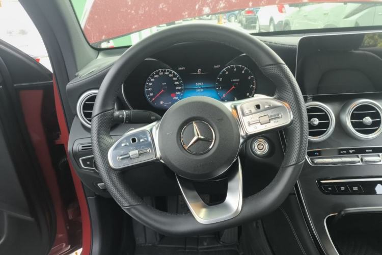 Used Mercedes-Benz GLC Coupe 2020 GLC 300 4MATIC AMG Line Coupe SUV Steering Wheel