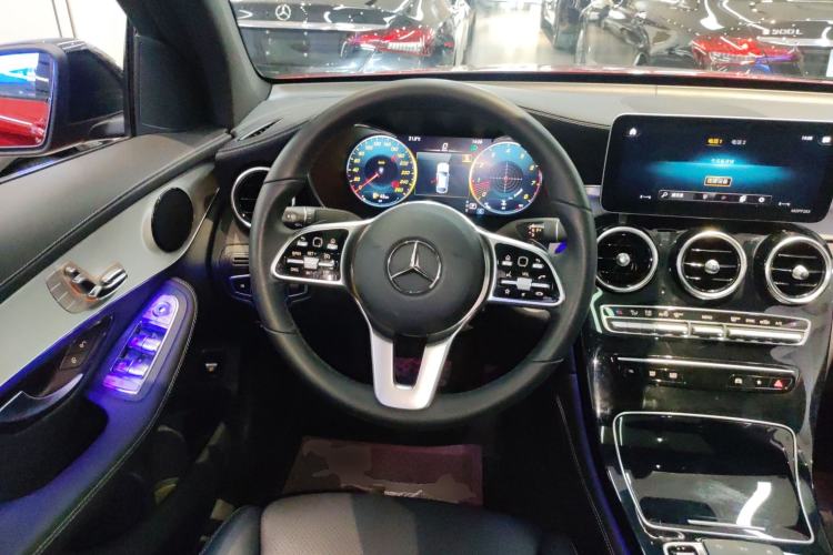 Used Mercedes-Benz GLC Coupe 2020 GLC 260 4MATIC Coupe SUV Steering Wheel