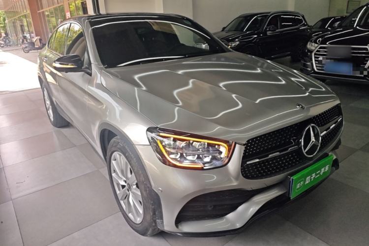 Used Mercedes-Benz GLC Coupe 2020 GLC 260 4MATIC Coupe SUV Exterior 1