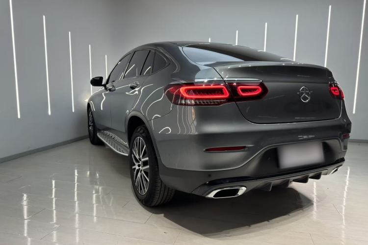 Used Mercedes-Benz GLC Coupe 2020 GLC 300 4MATIC Coupe SUV Exterior 2
