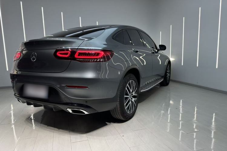 Used Mercedes-Benz GLC Coupe 2020 GLC 300 4MATIC Coupe SUV Exterior 4